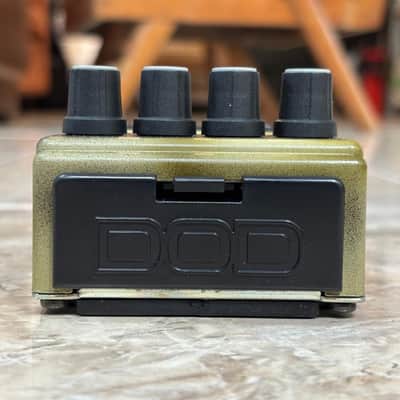 DOD Punkifier FX76 [NOS - New Old Stock, Complete with Box, Manual, Stickers etc] 1995 - 1997 Yellow & Black Matte Airbrush Finish image 21