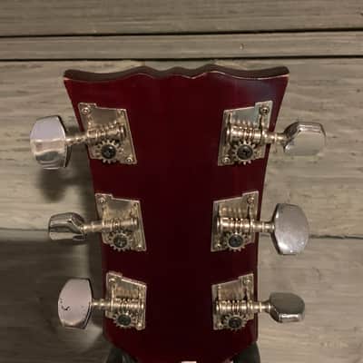 Hondo II Les Paul Jr. 70s Wine red image 5