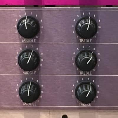 Custom Audio Electronics CAE 3+ (tube guitar preamp 3ch + EQ) purple image 2