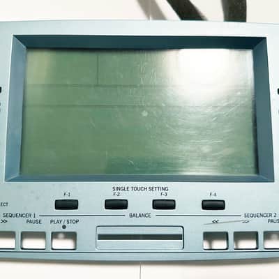 KORG PA50 Synthesizer LCD Display with a Bezel Assembly. Works Great ! image 1