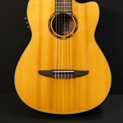 Yamaha NCX700 Acoustic/Electric Classical Guitar 2010s - Natural image 3