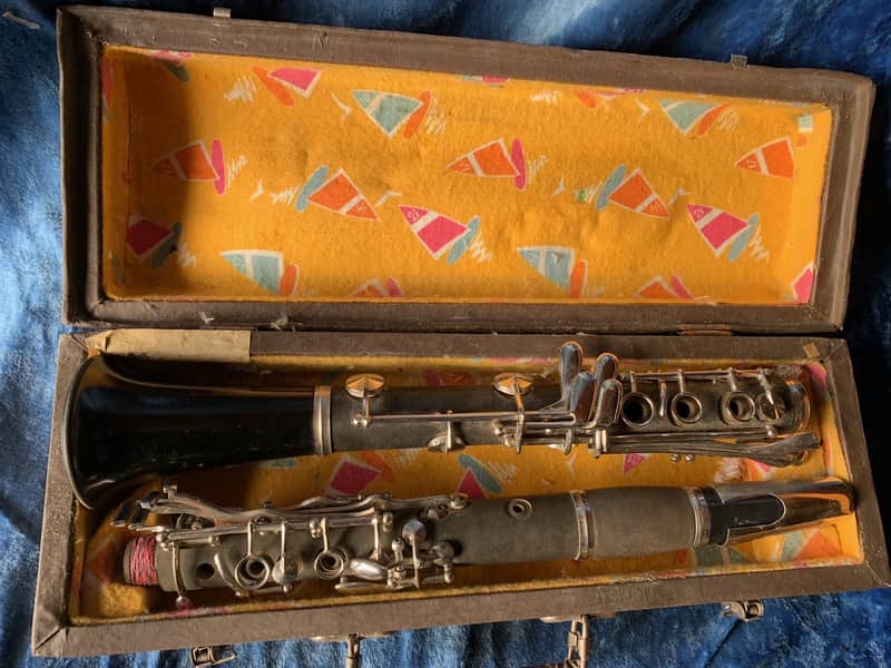 Clarinet USSR Vintage 1980s Black image 1
