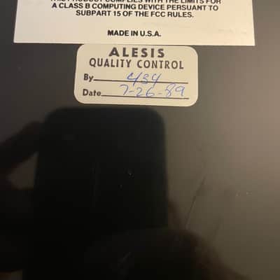 Alesis HR-16 High Sample Rate 16-Bit Drum Machine 1980s - Gray image 4