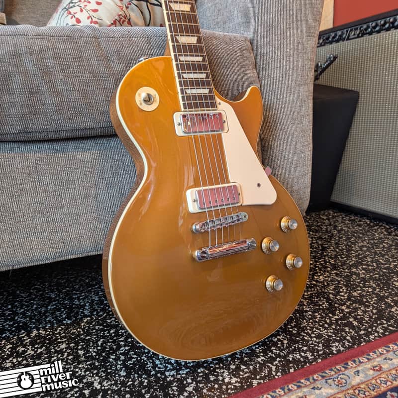 Gibson Les Paul '70s Deluxe 2021 – Goldtop Finish w/ Gibson Case