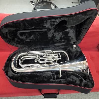 Besson Prodigy series BE165 4 Valve Euphonium - Silver image 2
