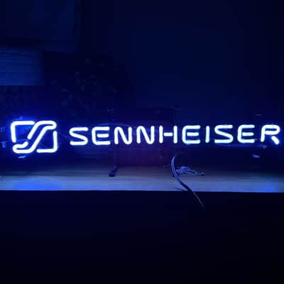 Sennheiser Neon Sign Early 2000s image 1