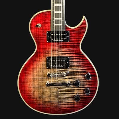 Cort CR300 Electric Guitar in Lava Burst image 1