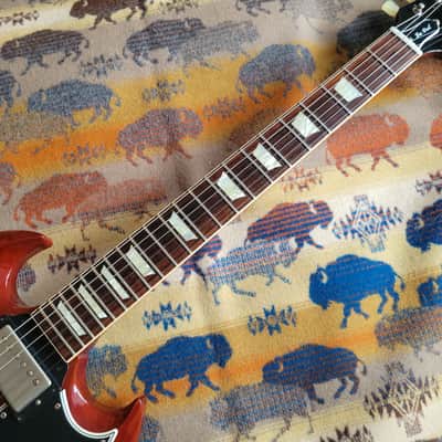 Gibson SG Custom Shop VOS '61 Reissue 2013 - Faded Cherry image 6