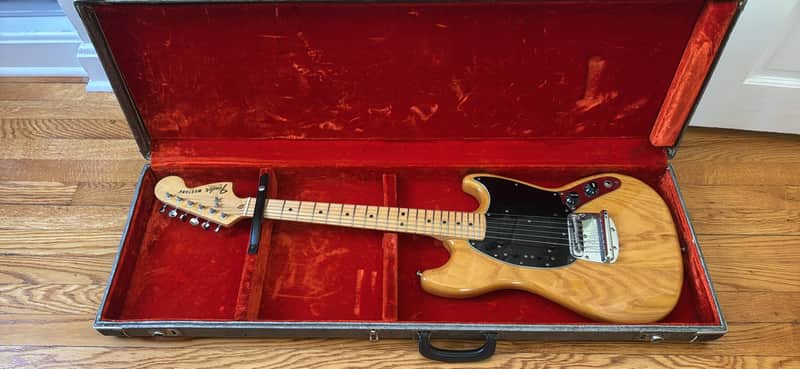 1978 Fender Mustang with 60s Case image 1