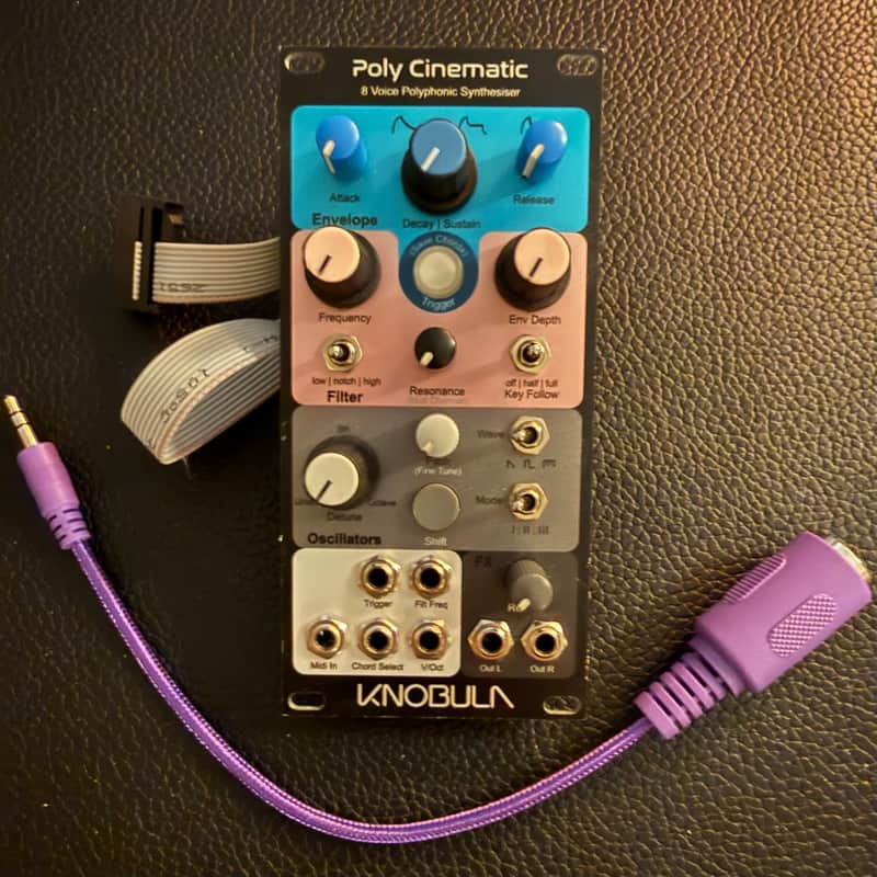 Knobula Poly Cinematic 8-Voice Polyphonic Synthesizer Eurorack