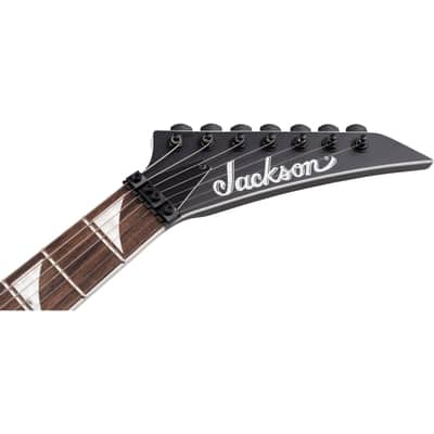 Jackson X Series King V KVX-MG7 LRL Satin Black with Primer Gray Bevels - Electric Guitar image 6