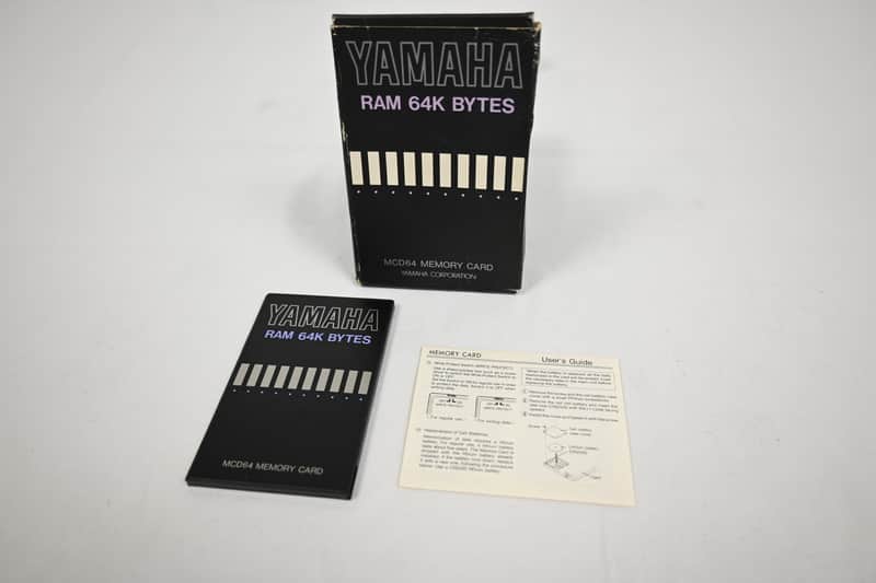 Yamaha MCD64 Memory Card image 1