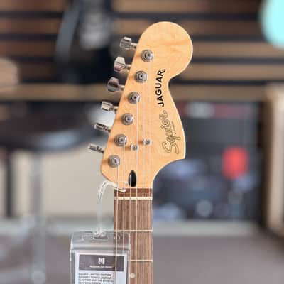 Squier by Fender Limited-Edition Affinity Series Jaguar Electric Guitar, Mystic Seafoam Green image 4