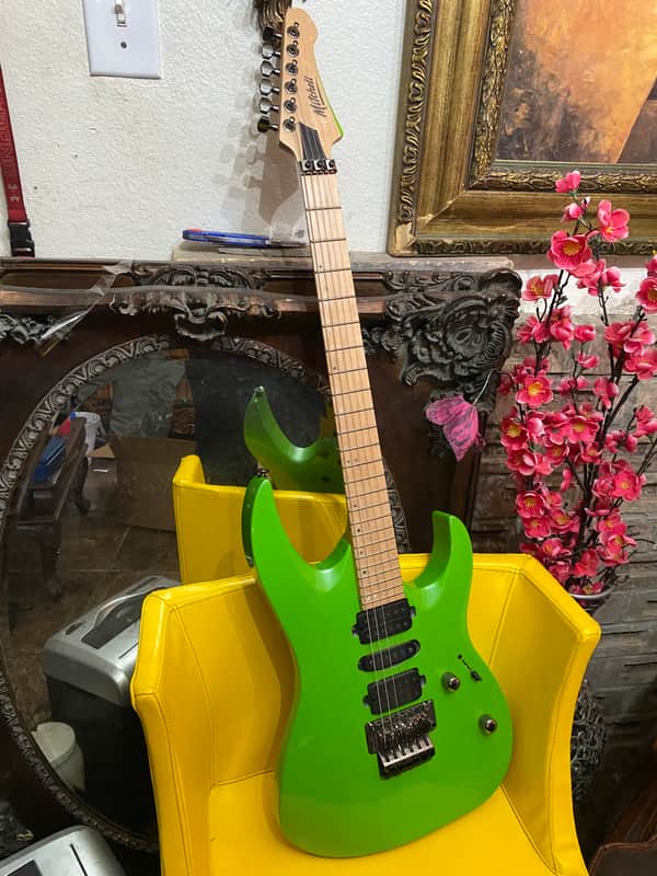 Mitchell HD400 - Green Floyd Rose Special Electric Guitar HSH Maple Neck image 1