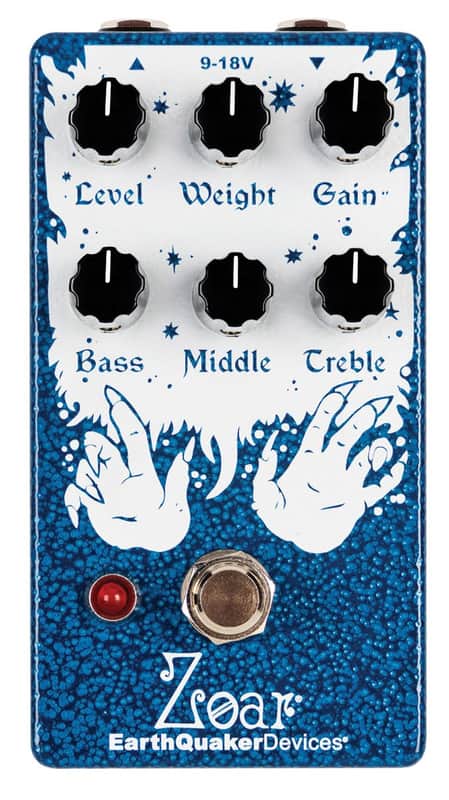 Mint EarthQuaker Zoar Dynamic Audio Grinder Distortion Guitar Effect Pedal image 1