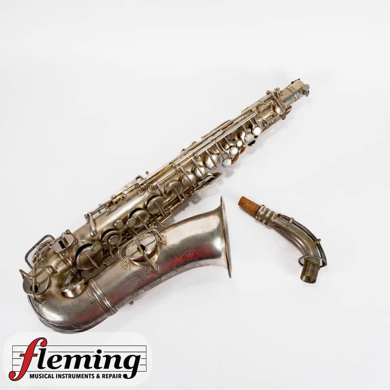 Vintage C.G. Conn New Wonder I Alto Saxophone (c. 1919) - FULL OVERHAUL image 1