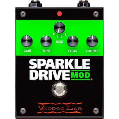 Voodoo Lab Sparkle Drive Mod Overdrive Guitar Effects Pedal image 1