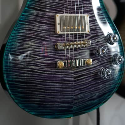 PRS McCarty 594 10 Top 2021 - Present - Purple Iris Teal Wrap Around Burst image 3