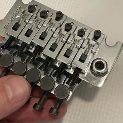1980's Era Original Floyd Rose Made in Germany Chrome Tremolo Bridge Vibrato Kramer Guitar image 19
