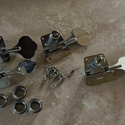 set 1977 1978 1979 1980 1981 Fender Jazz Precision bass tuners tuning pegs image 6