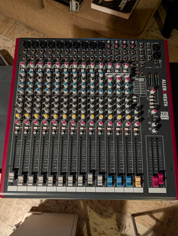 Allen & Heath ZED-16FX 16-Channel Mixer image 1