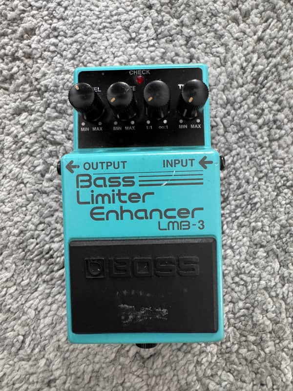 Boss LMB-3 Bass Limiter Enhancer (Silver Label) 1995 - Present - Blue image 1