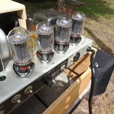 69 Fender Twin Reverb Head & Custom 2x12 Speaker Cabinet! image 8