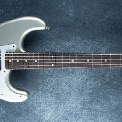 Fender Custom Shop HSS Strat Journeyman Relic Inca Silver R144043 image 2