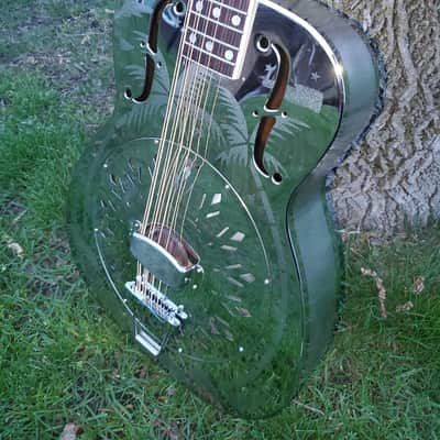 Immagine Steelbelly #135 Hot Rod Steel Custom 12-string Resonator - 4