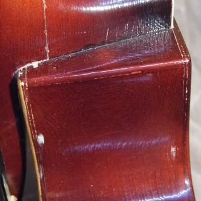 vintage KLIRA Triumphator archtop Jazz GUITAR  Gitarre Germany 1960s image 25