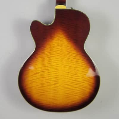 1995 Epiphone Joe Pass Emperor II Modified - Vintage Sunburst With OHSC image 2