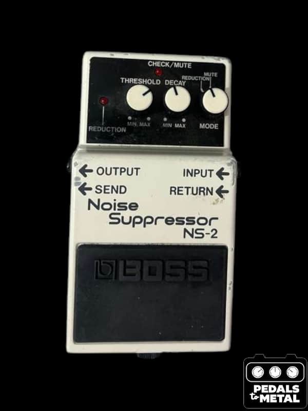 Boss NS-2 Noise Suppressor (Silver Label) 1989 - Present - White - X18309 image 1