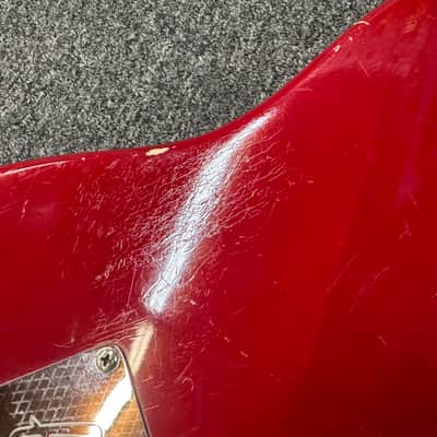 Fender Mustang Guitar with Rosewood Fretboard 1965 Dakota Red image 16