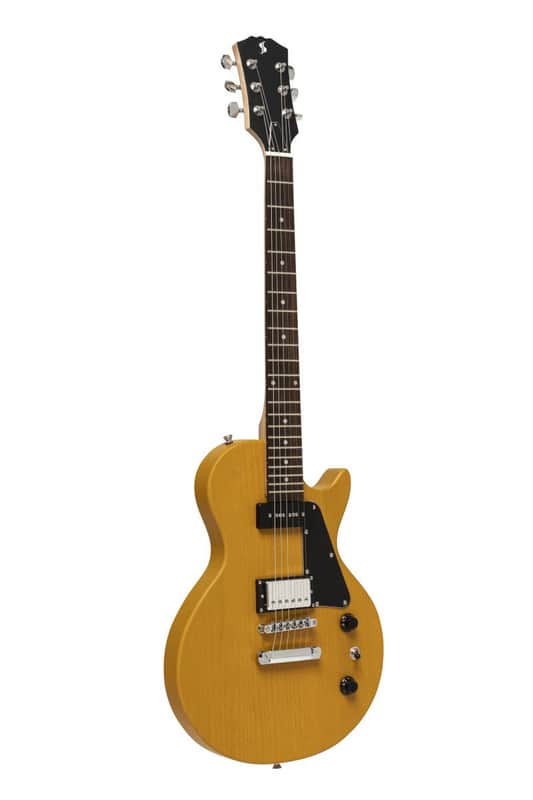 Stagg Standard Series Electric Guitar - Vintage Yellow - SEL-HB90 VYL image 1