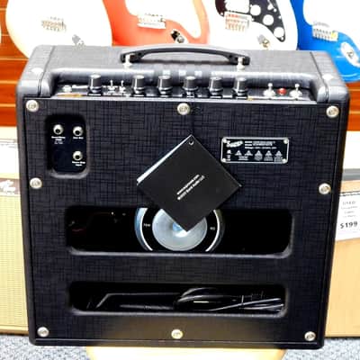 2023 Supro Delta King 12 1822RBB 15 Watt 1x12 Tube Combo Amp w/ Reverb! Black w/ Black Stripes! VERY NICE!!! image 4