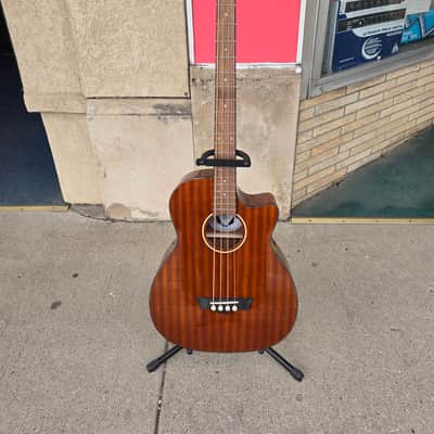 Dean AX EABC MAH GC AXS Acoustic / Electric Bass - Mahogany 2026 - Natural image 2
