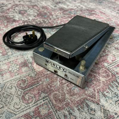 Vintage 1970s Morley CWV Wah / Volume Effects Pedal in Chrome image 1
