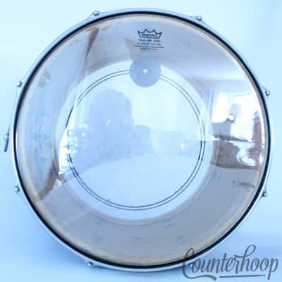 Slingerland 14x10"Rack Tom Drum Blue Sparkle Vintage 70s 3Ply Setomatic Mount US image 6