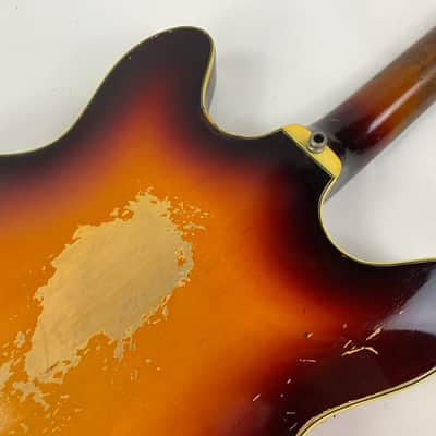 1965 Guild Starfire Bass Sunburst Hagstrom Bi-Sonic Pickup, Sounds Great! image 25