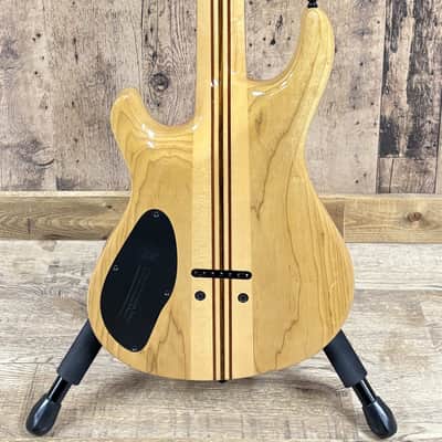 Mayones Regius Core 7 Quilt Maple 2018 Trans Galaxy Eye Red Gloss image 4