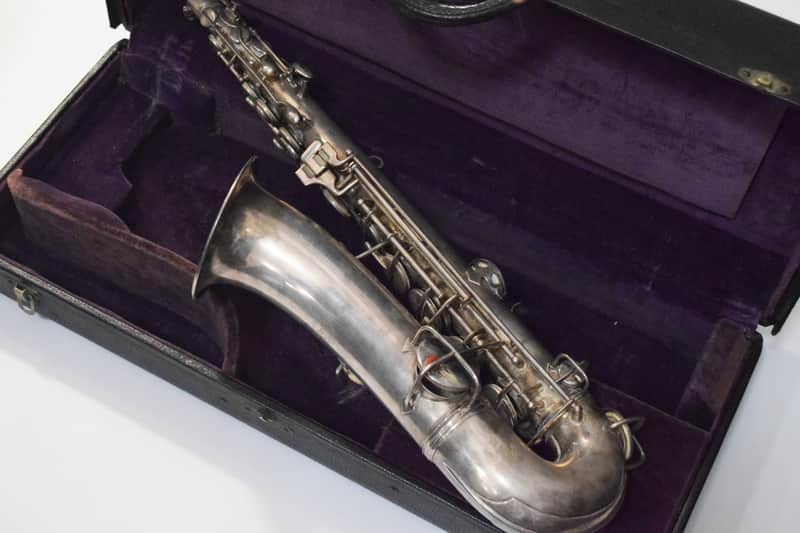 C.G. Conn C Melody Silver Plated Alto Saxophone 1922 image 1