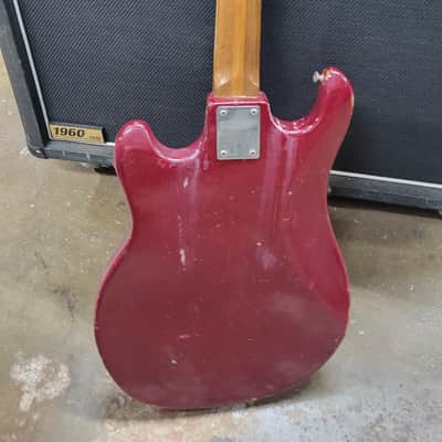 1960's Teisco WG-3L electric guitar, Ry Cooder gold foil pickups BEAT! image 4