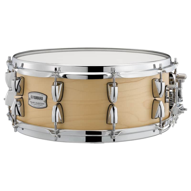 Used Yamaha Tour Custom Drums Butterscotch Satin, Shell Pack Configurations:14x5.5 image 1