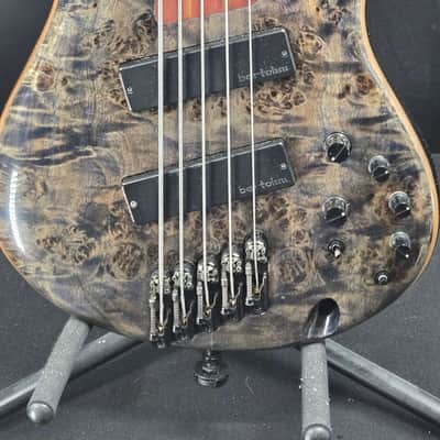 Ibanez SRMS805 Multi-scale 5-string Bass Guitar - Deep Twilight image 1