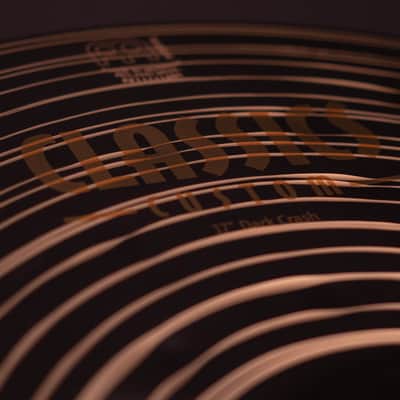 Meinl 17" Classics Custom Dark Crash image 4