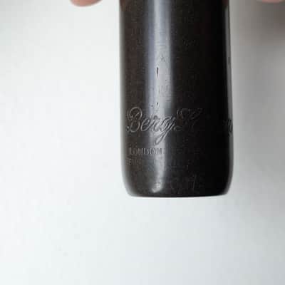 Berg Larsen Vintage Berg Larsen London 105/2 SMS Hard Rubber Baritone Sax Mouthpiece 1960-1970s image 5