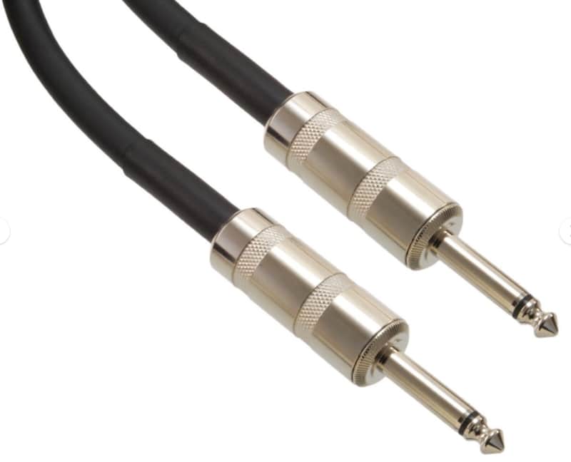 Unbranded 1/4" TS Male to Male Guitar/Instrument Cable, 20-Foot Cord Wire 20' image 1