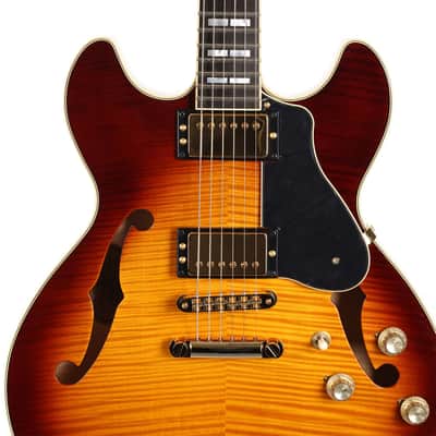 Yamaha SA2200 Semi-Hollow Violin Sunburst image 4
