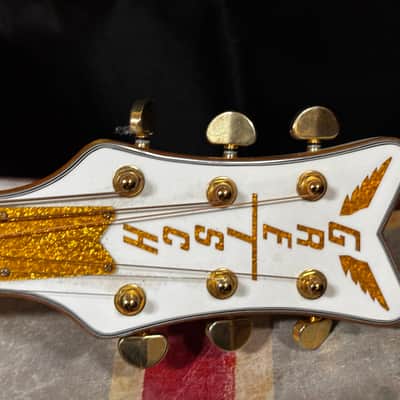 Gretsch G5021WPE Rancher Penguin Parlor Acoustic Electric Guitar Fishman White image 12
