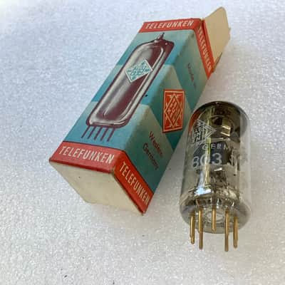 Telefunken ECC803s / 12AX7 / ECC 803 S / Gold Pin image 1